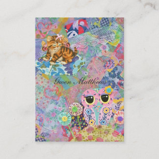 A Fabric Wonderland Business Card