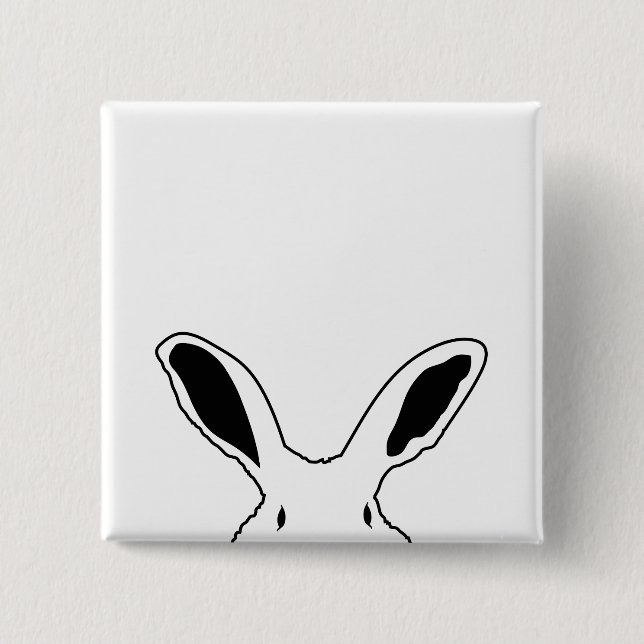 A FACE 15 CM SQUARE BADGE (Front)