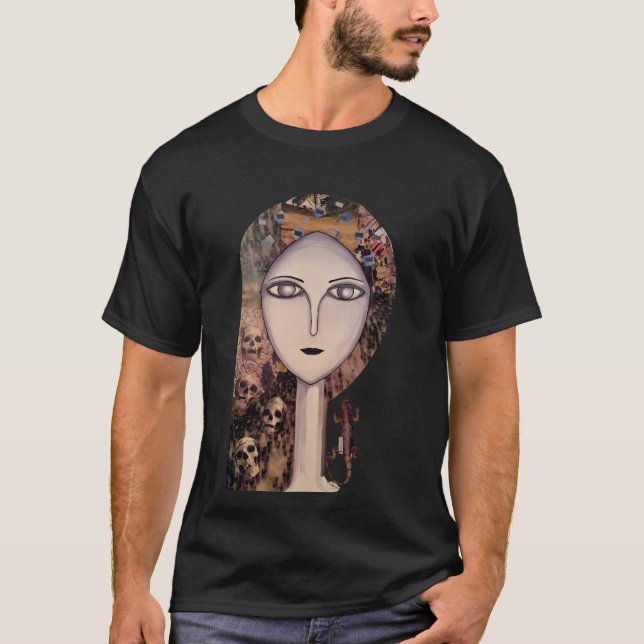 A Face Between Worlds T-Shirt (Front)