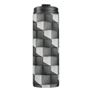 A face of the "Four Sided Pyramid" sculpture in th Thermal Tumbler
