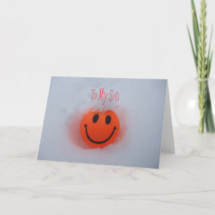 A Face -Son's Valentine's Day Holiday Card