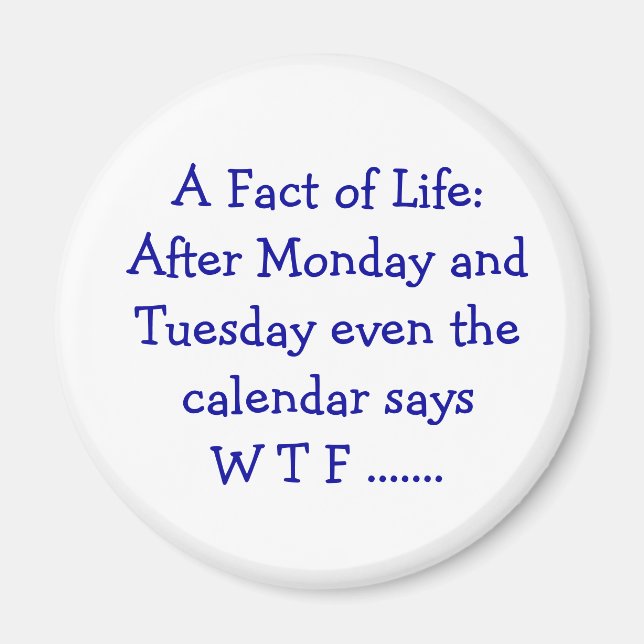 A Fact of Life - Magnet (Front)