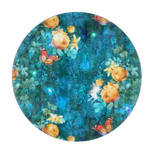 A Fairy in the Garden Series Design 11   Cutting Board