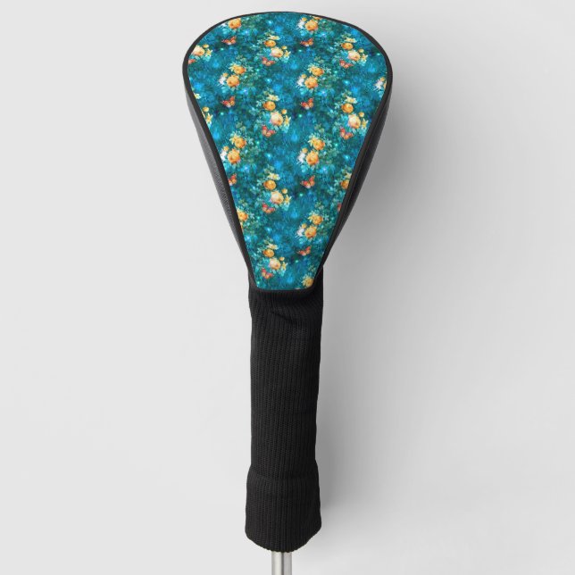 A Fairy in the Garden Series Design 11   Golf Head Cover (Front)