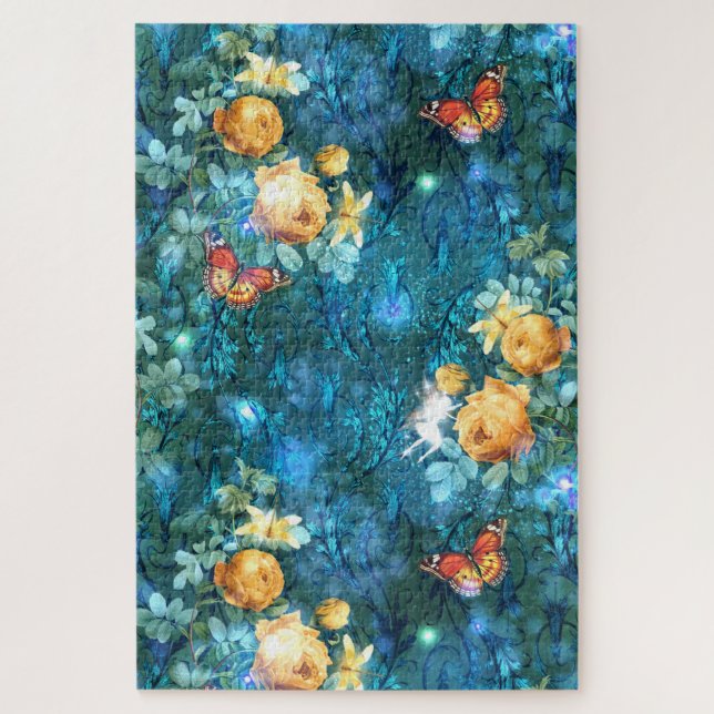 A Fairy in the Garden Series Design 11   Jigsaw Puzzle (Vertical)