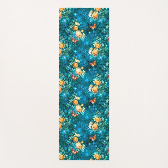A Fairy in the Garden Series Design 11 Yoga Mat (Front)