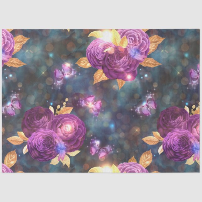 A Fairy in the Garden Series Design 3 Tissue Paper (Front)