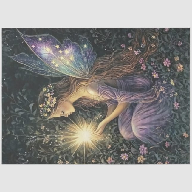 A Fairy Moon Series Design #3 Tissue Paper (Front)