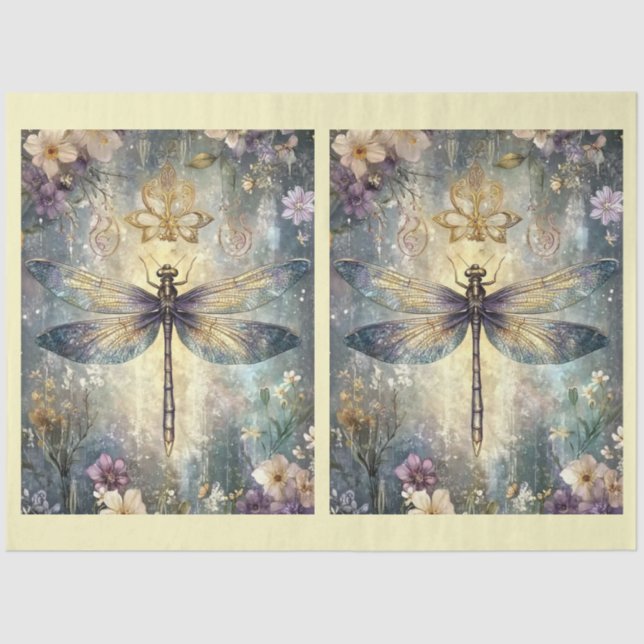 A Fairy Moon Series Design #8 Tissue Paper (Front)