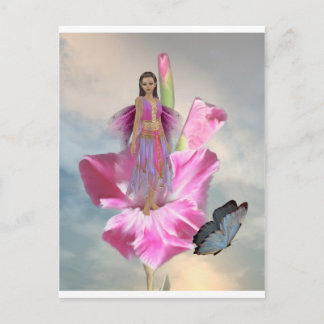 a fairy secret postcard