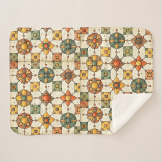 a fairytale-pattern blanket