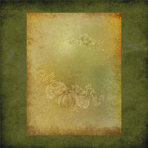 A Fall Day Scrapbook Paper