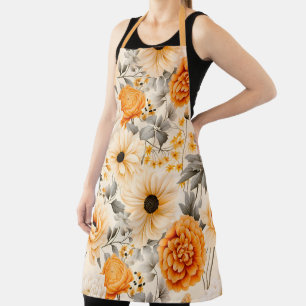 A Fall Floral Series Design 1 Apron