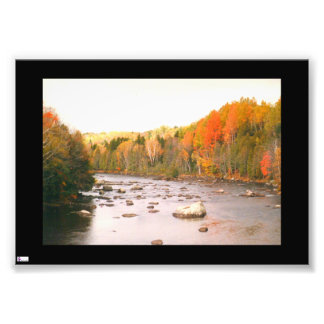 A Fall Stream Photo Print