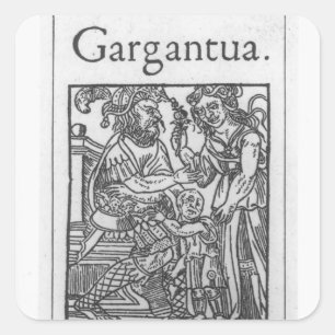 A Family of Giants Square Sticker