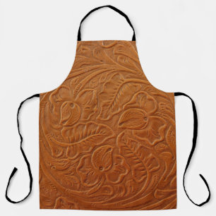 A fancy tan brown light colored background made of apron