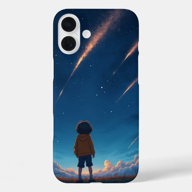 A fantastic star and a child dreaming about it Case-Mate iPhone case (Back)