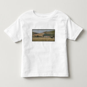 A Farm Among Hills, Giverny, c.1887 Toddler T-Shirt