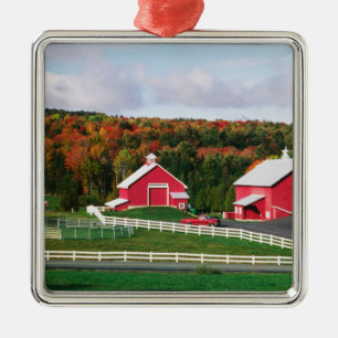A farm in Vermont near Peacham. RELEASE Metal Tree Decoration