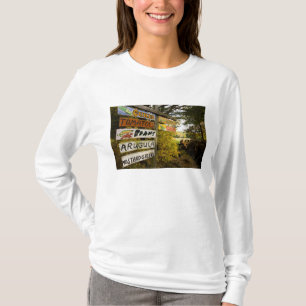 A farm stand in Holderness, New Hampshire. T-Shirt