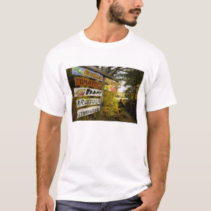 A farm stand in Holderness, New Hampshire. T-Shirt