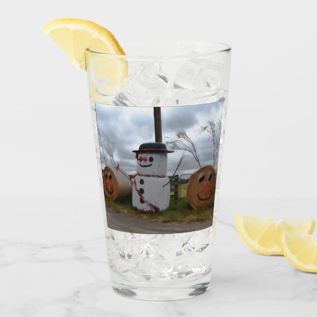 A Farmhouse Christmas Glass (Front Ice)