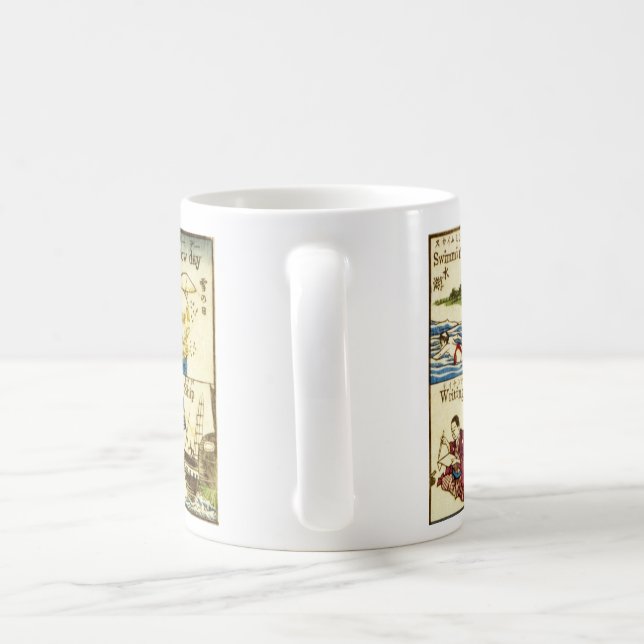 A Fashionable Melange of English Words Mug (Handle)