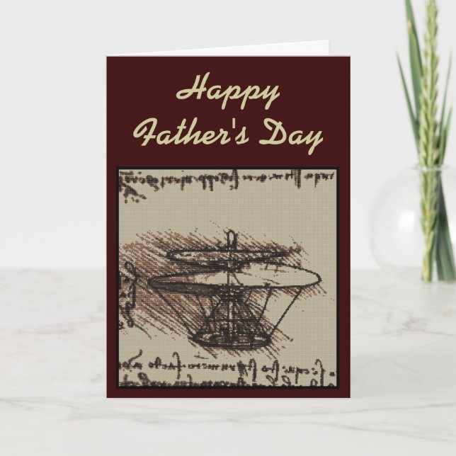 A FATHER JUST LIKE YOU CARD (Front)