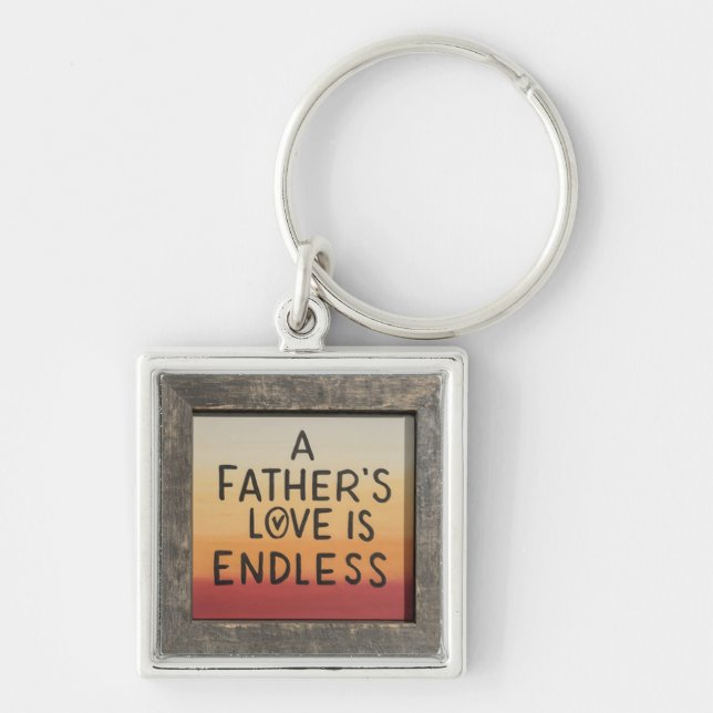 A Father’s Endless Love Key Ring (Front)