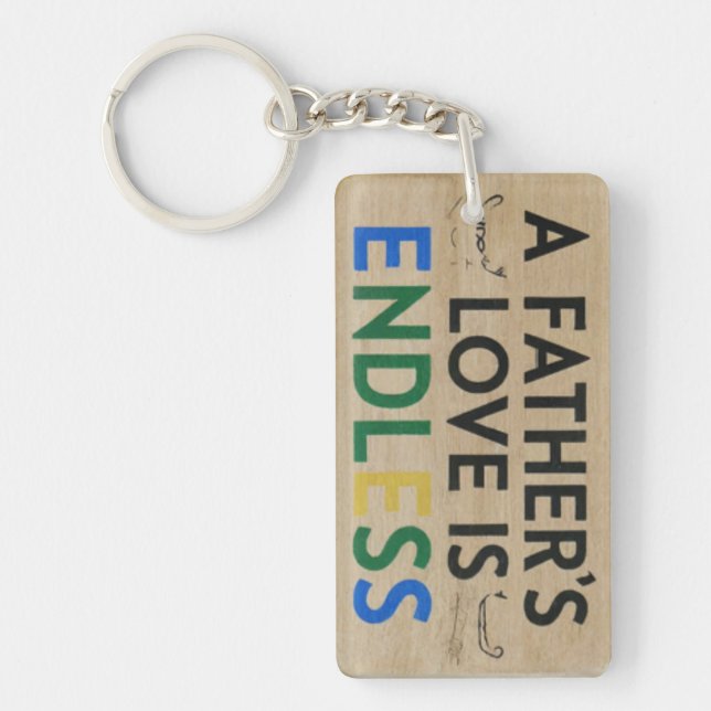 A Father’s Endless Love Key Ring (Front)