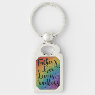 A Father’s Love is Endless Key Ring