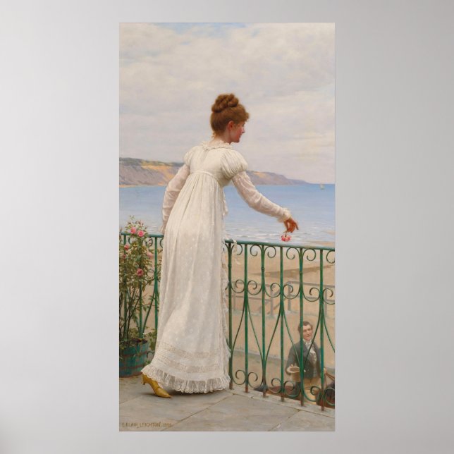 A Favour - Edmund Blair Leighton Poster (Front)