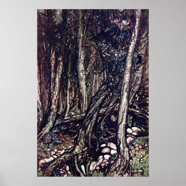 A Fearsome Forest 1848 Poster (Front)