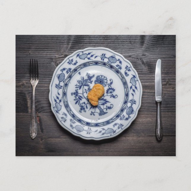 A feast fit for a king! postcard (Front)