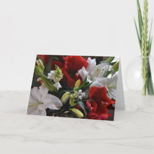 A Feast of Blooms Holiday Card