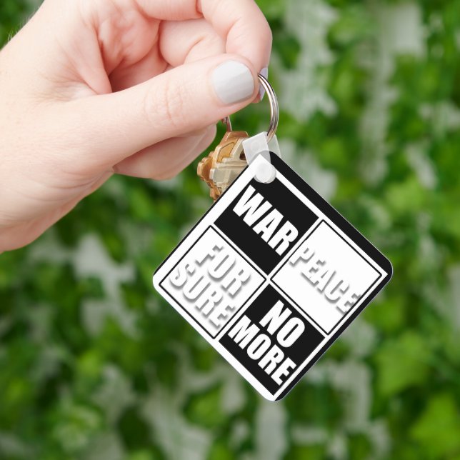 A Feather For The Future  Keychain (Hand)