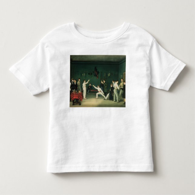 A Fencing Scene, 1827 Toddler T-Shirt (Front)