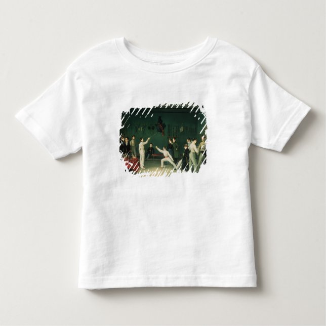 A Fencing Scene, 1827 Toddler T-Shirt (Front)