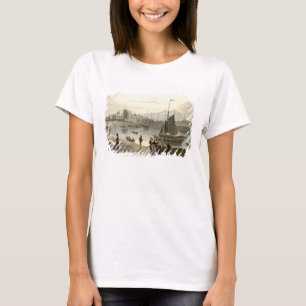 A ferry arriving at Leith, from 'A Voyage Around G T-Shirt