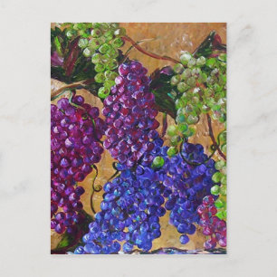 A Festival of Grapes Postcard