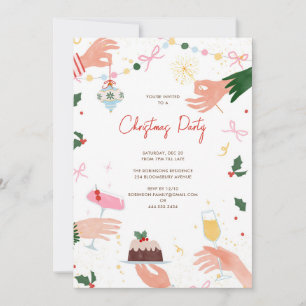 A Festive Shindig Christmas Holiday Party Invite