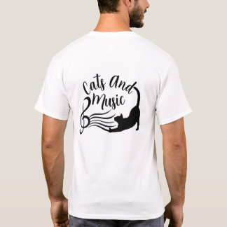 A Few Of My Favourite Things - Cats And Music T-Shirt