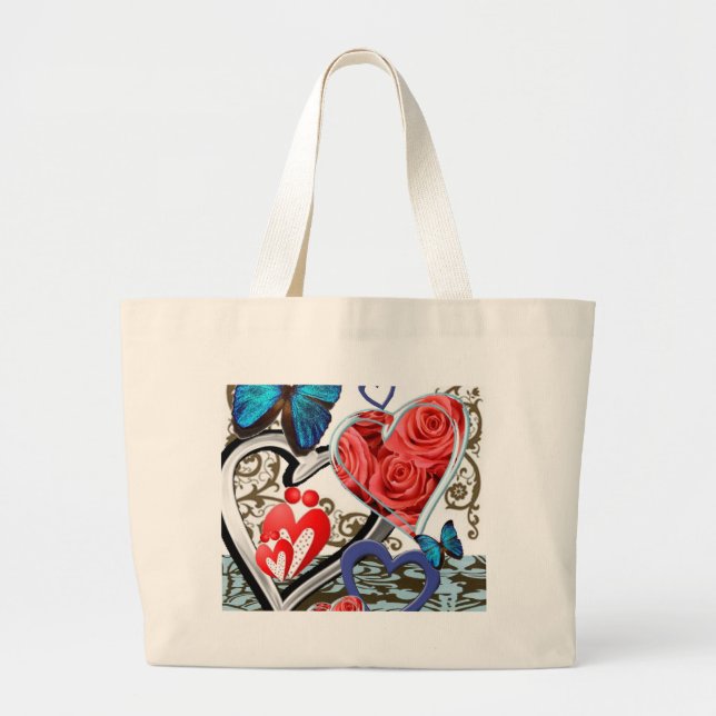 A Few of My Favourite Things Collection Large Tote Bag (Front)