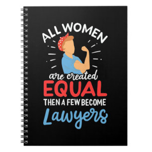 A Few Women Become Lawyers Notebook