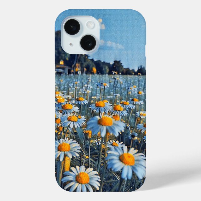 A field full of blooming camomiles Case-Mate iPhone case (Back)