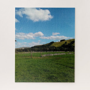 A field, in summer jigsaw puzzle