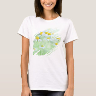 A Field of Daisies on a T-Shirt