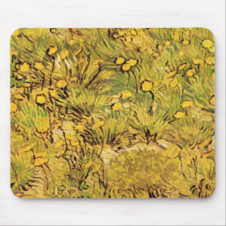 A Field of Yellow Flowers by Vincent van Gogh Mouse Pad