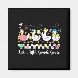 A Fifth Grade Goose Back To School Cute Goose 5th Magnet