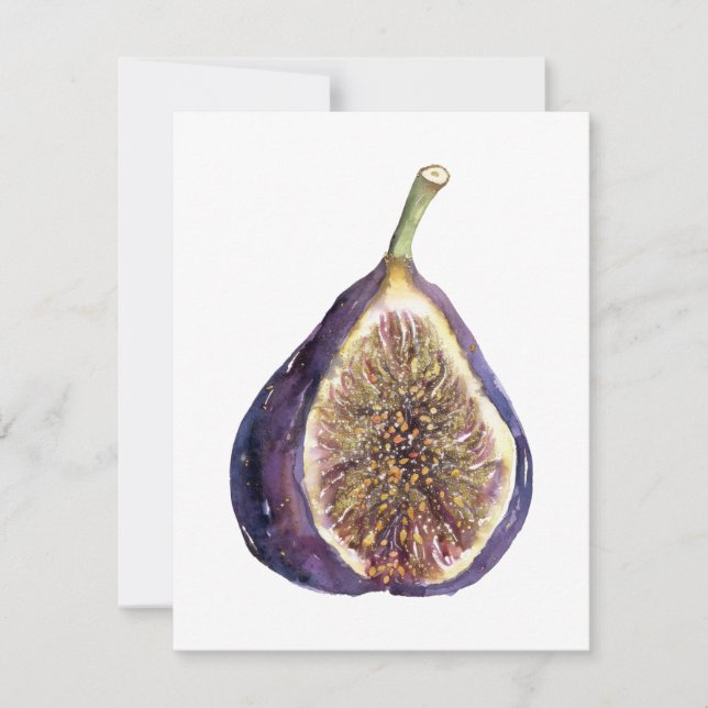 A Fig Painting Card (Front)